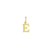 Pendentif de Lettre Plaqué Or