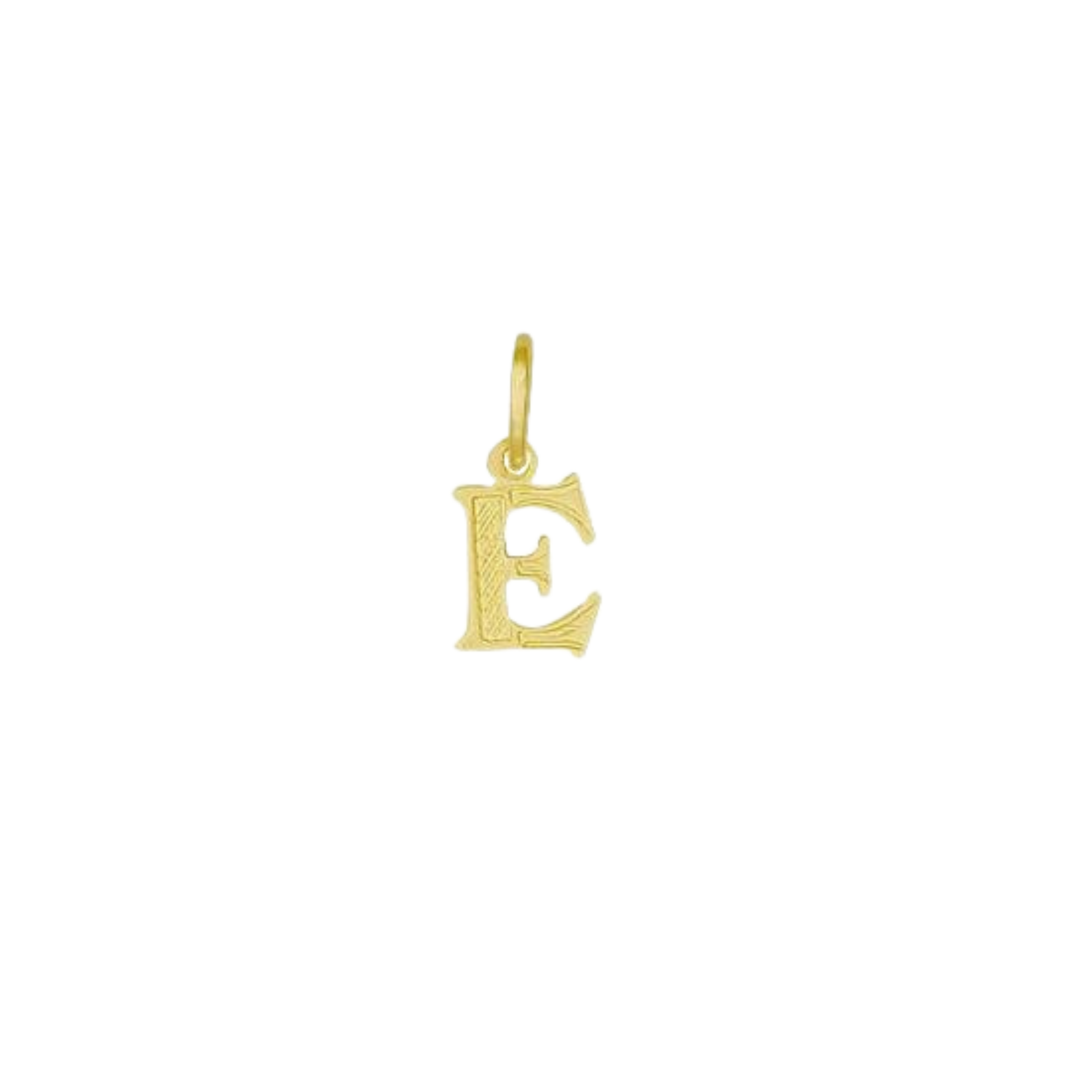 Pendentif de Lettre Plaqué Or