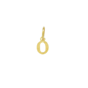 Pendentif de Lettre Plaqué Or