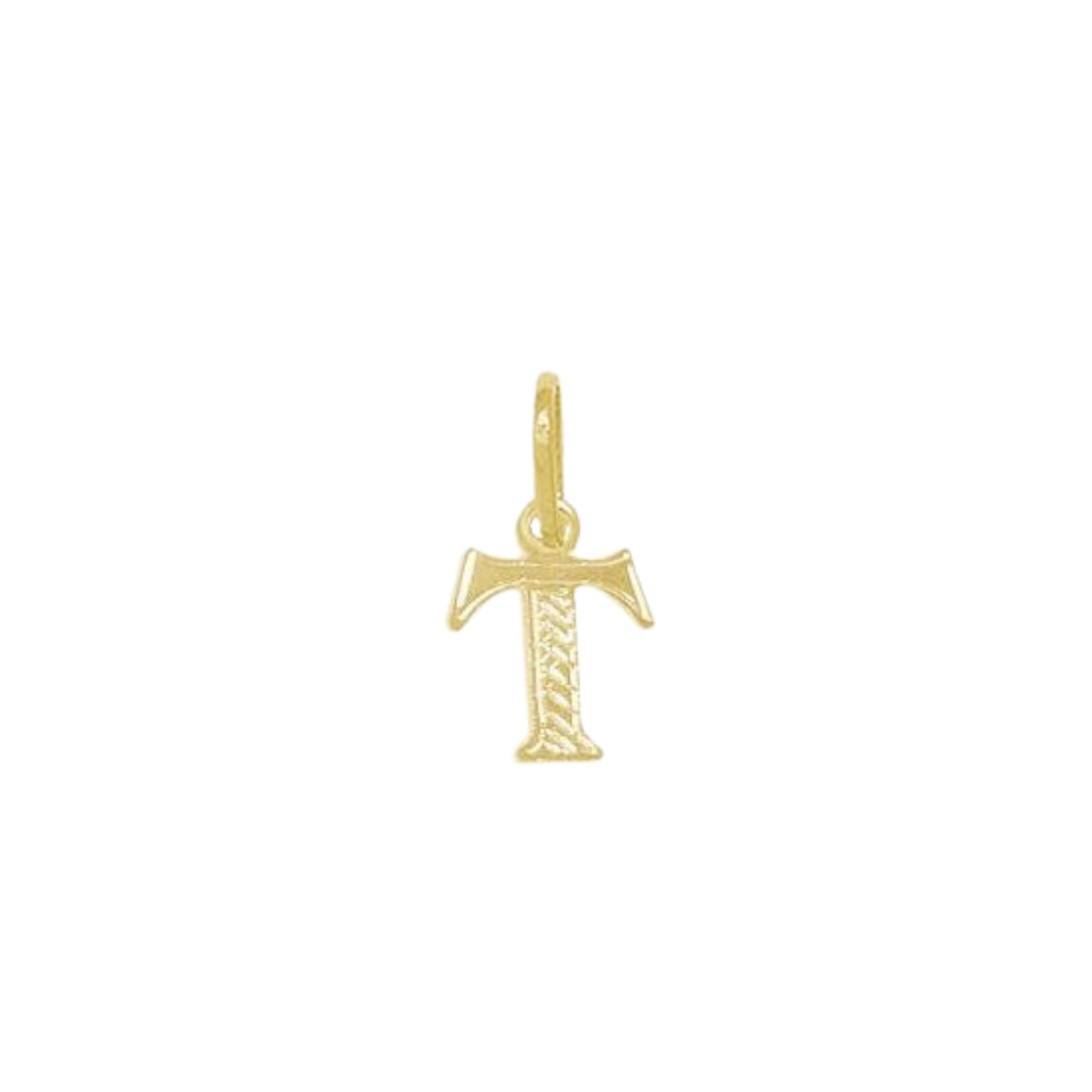 Pendentif de Lettre Plaqué Or