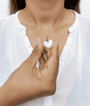 Pummel Herz Anhänger - Muttermilch Schmuck