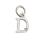 Buchstabenanhänger Vergoldet