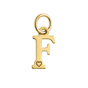 Pendentif de Lettre Plaqué Or