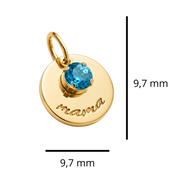 Mamãe e Bebê com Medalha Mama