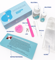 Pendentif Cœur Torsadé - Bijou en Lait Maternel