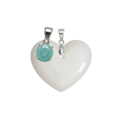 Cœur Rondouillard Supplémentaire avec Pendentif du Mois de Naissance