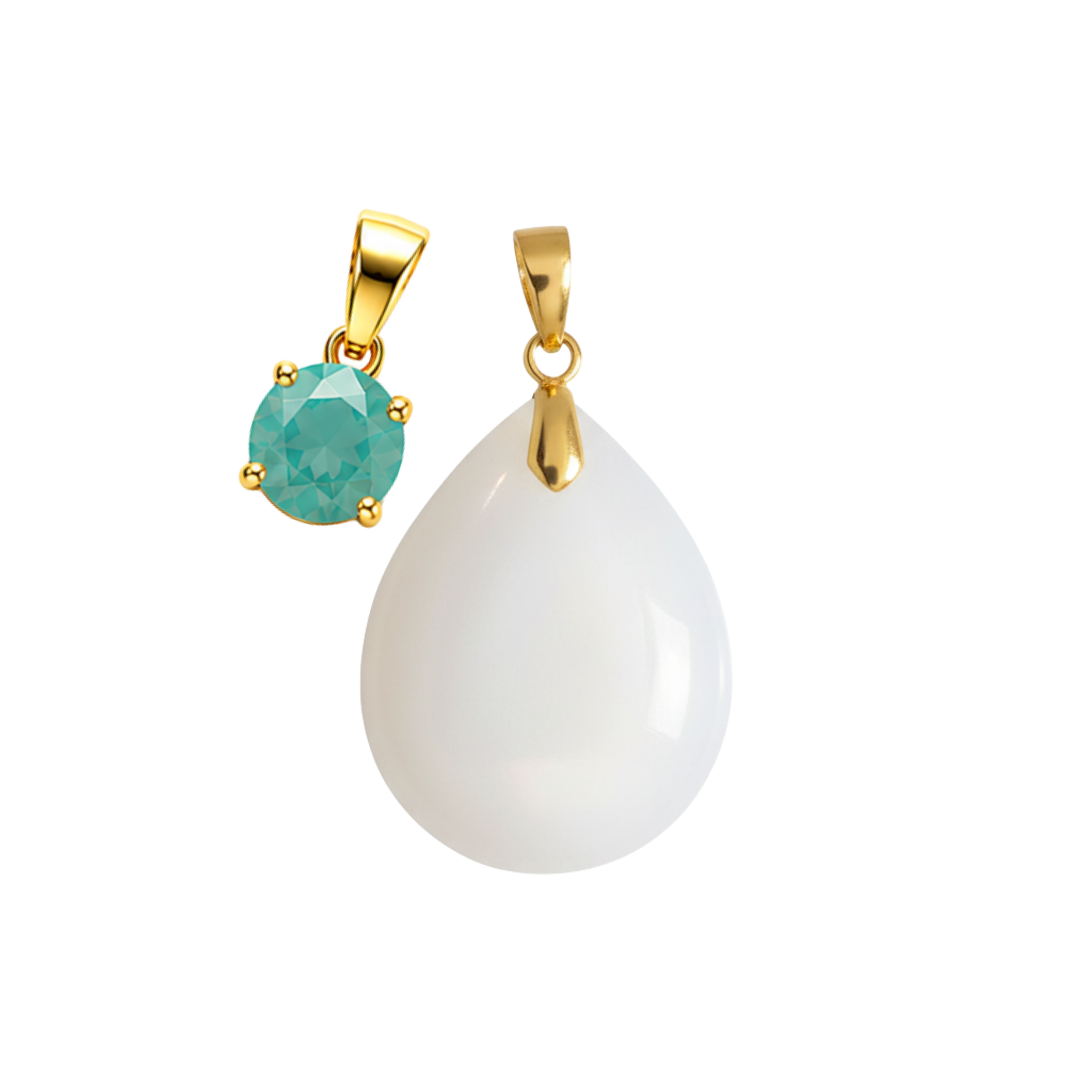 Mini Goutte Rondouillard Supplémentaire avec Pendentif du Mois de Naissance