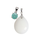 Mini Goutte Rondouillard Supplémentaire avec Pendentif du Mois de Naissance