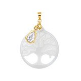 Árbol de la Vida con Gota de Circonita