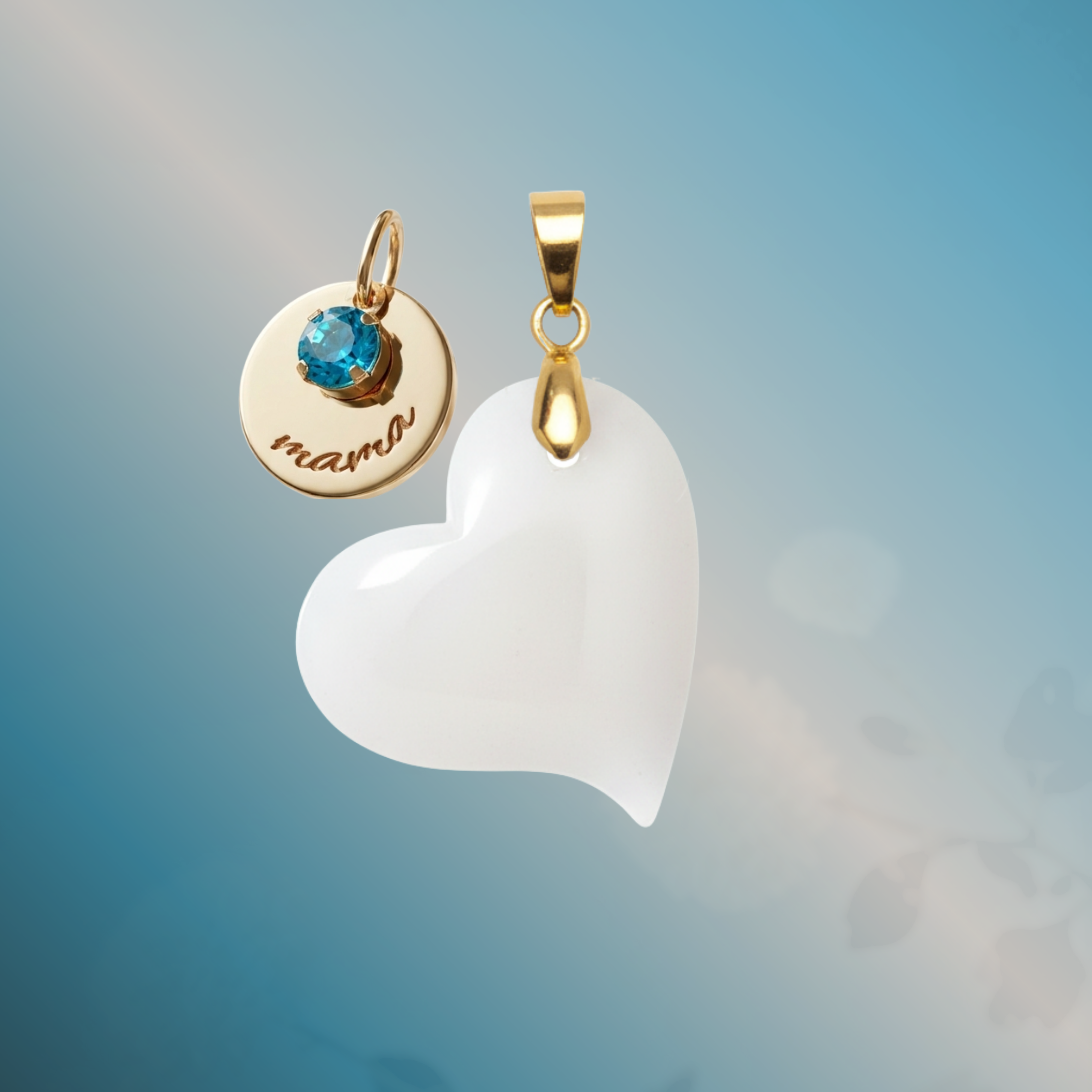 Pingente Adicional com Medalha Mama