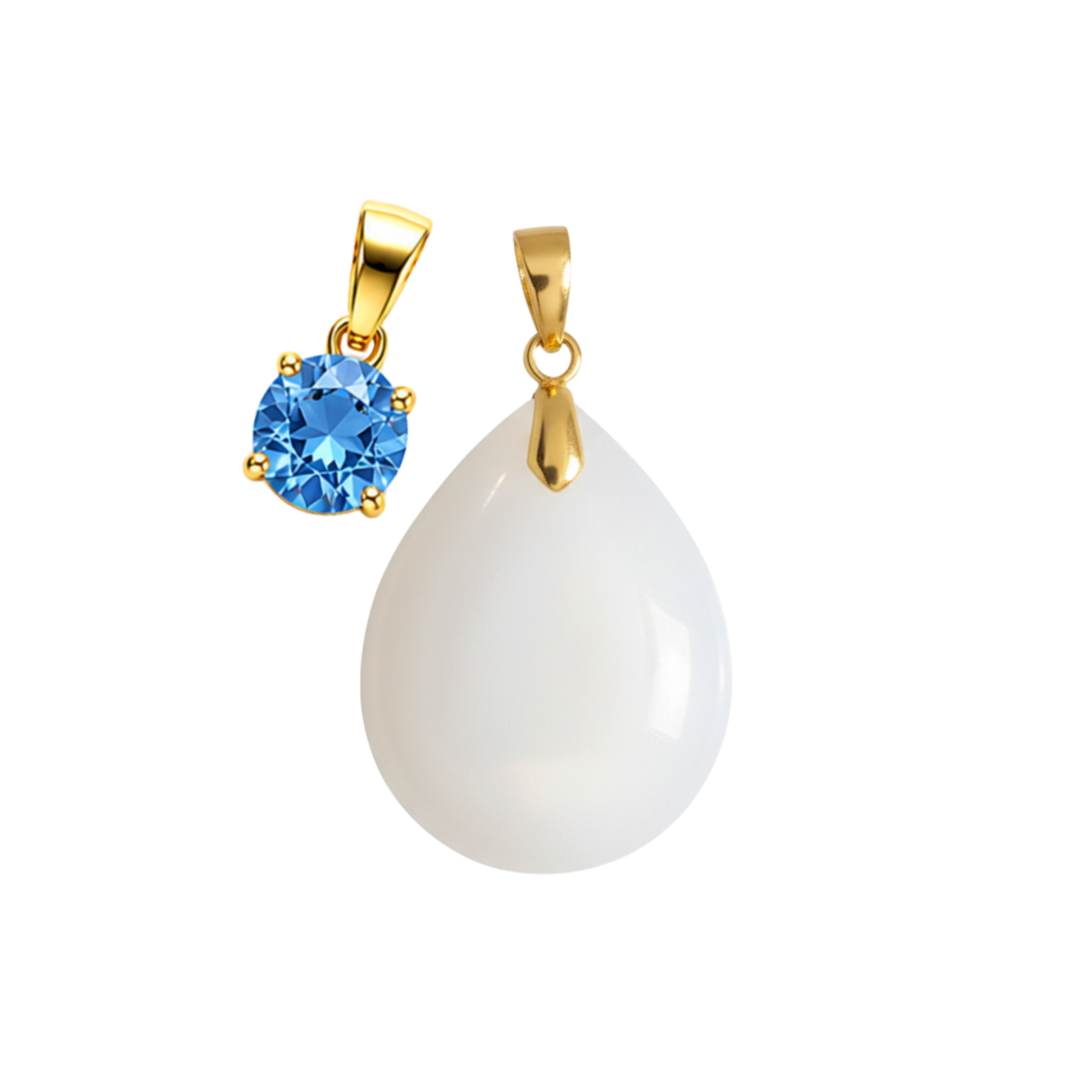 Mini Goutte Rondouillard Supplémentaire avec Pendentif du Mois de Naissance