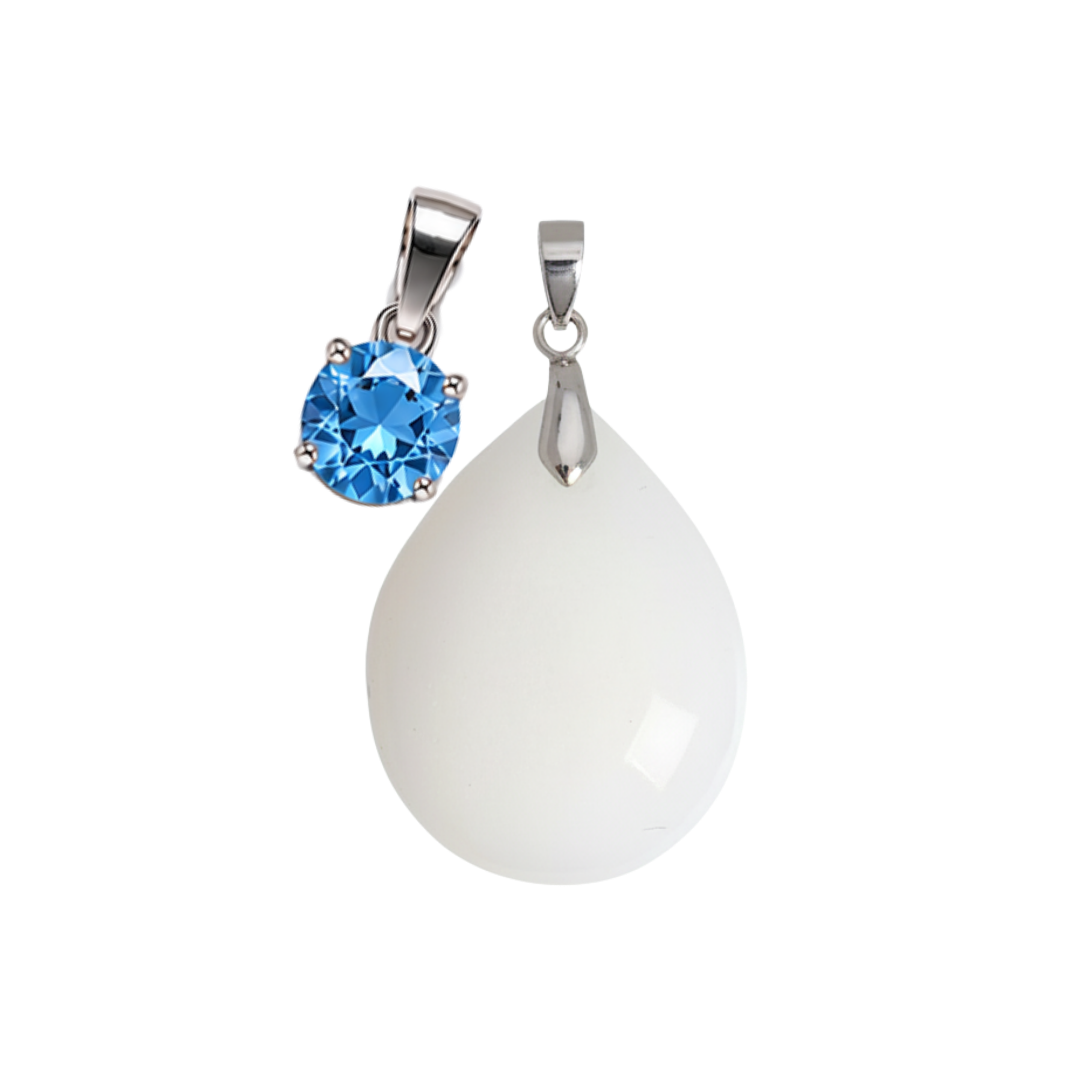 Mini Goutte Rondouillard Supplémentaire avec Pendentif du Mois de Naissance