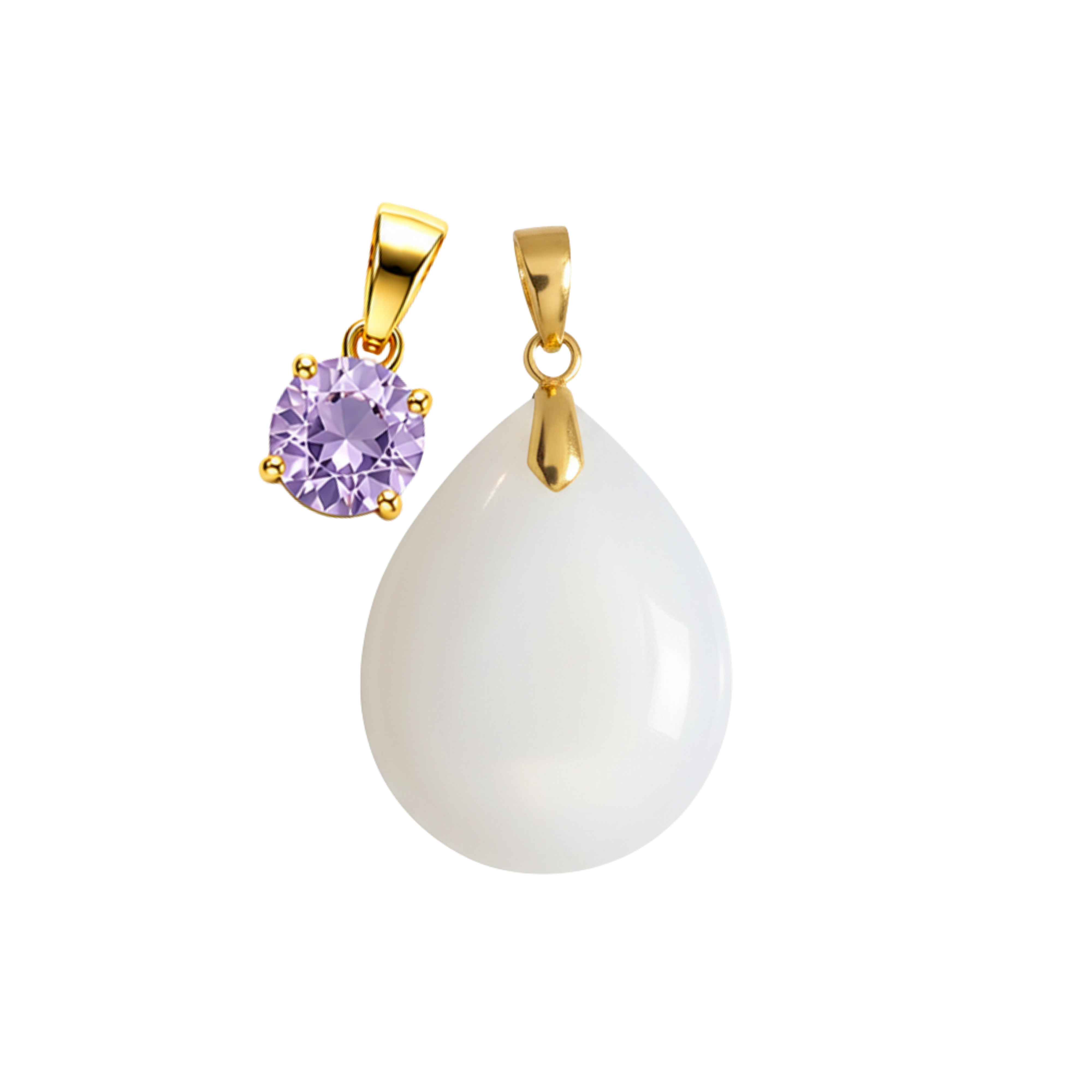 Mini Goutte Rondouillard Supplémentaire avec Pendentif du Mois de Naissance