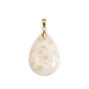 Chubby Drop with Gold Leaf