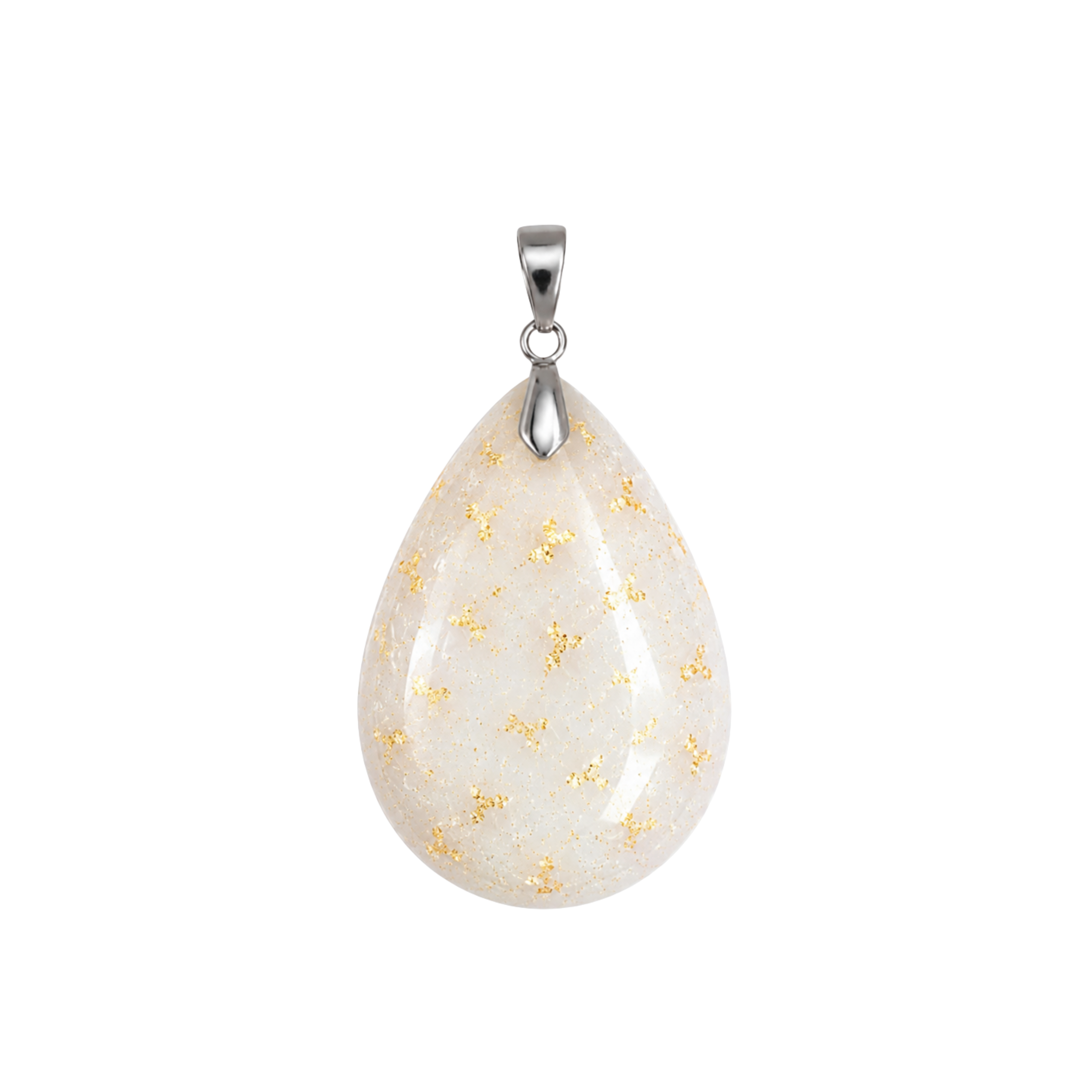 Chubby Drop with Gold Leaf