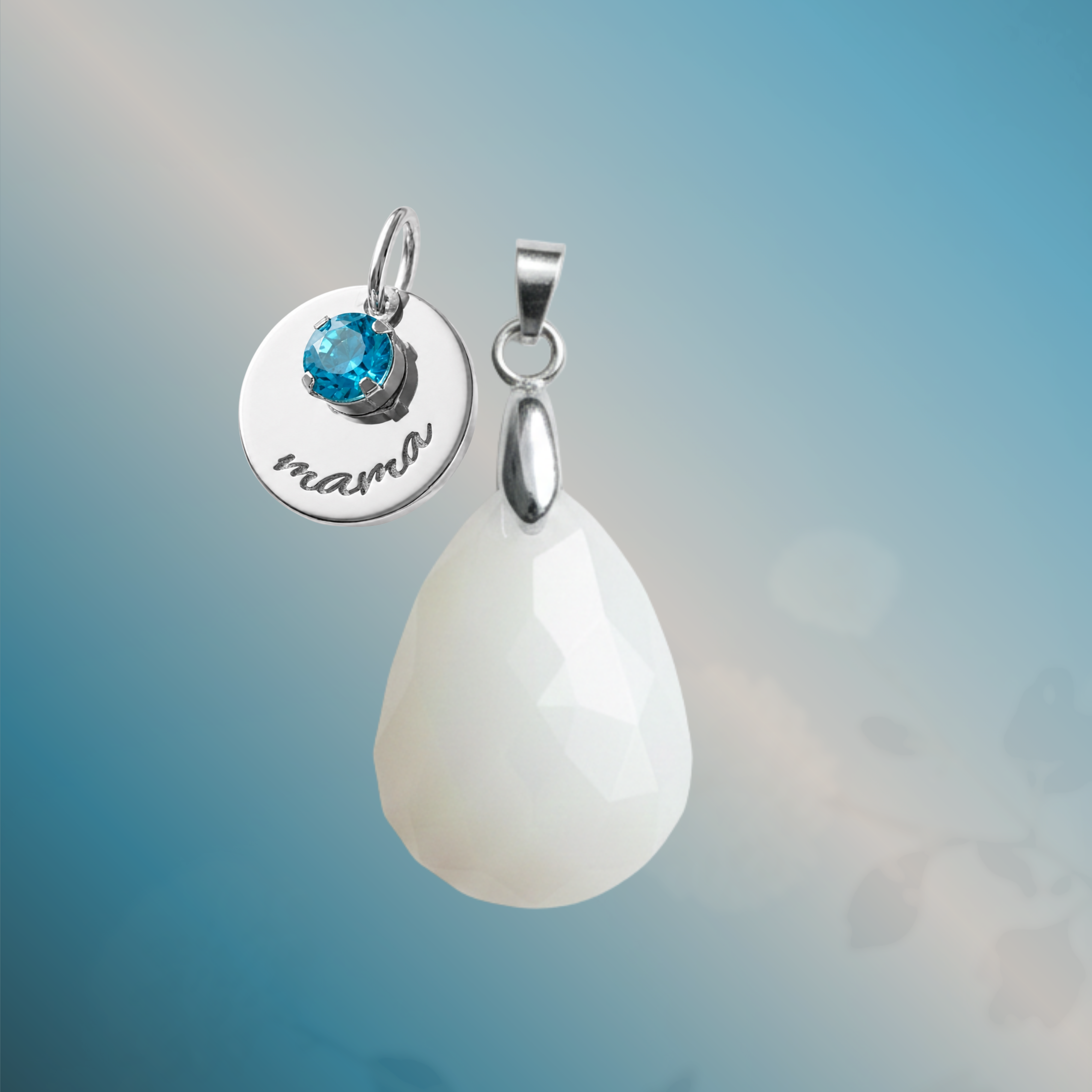 Pingente Adicional com Medalha Mama