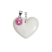 Cœur Rondouillard Supplémentaire avec Pendentif du Mois de Naissance