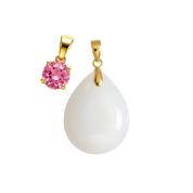 Mini Goutte Rondouillard Supplémentaire avec Pendentif du Mois de Naissance
