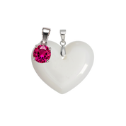 Cœur Rondouillard Supplémentaire avec Pendentif du Mois de Naissance