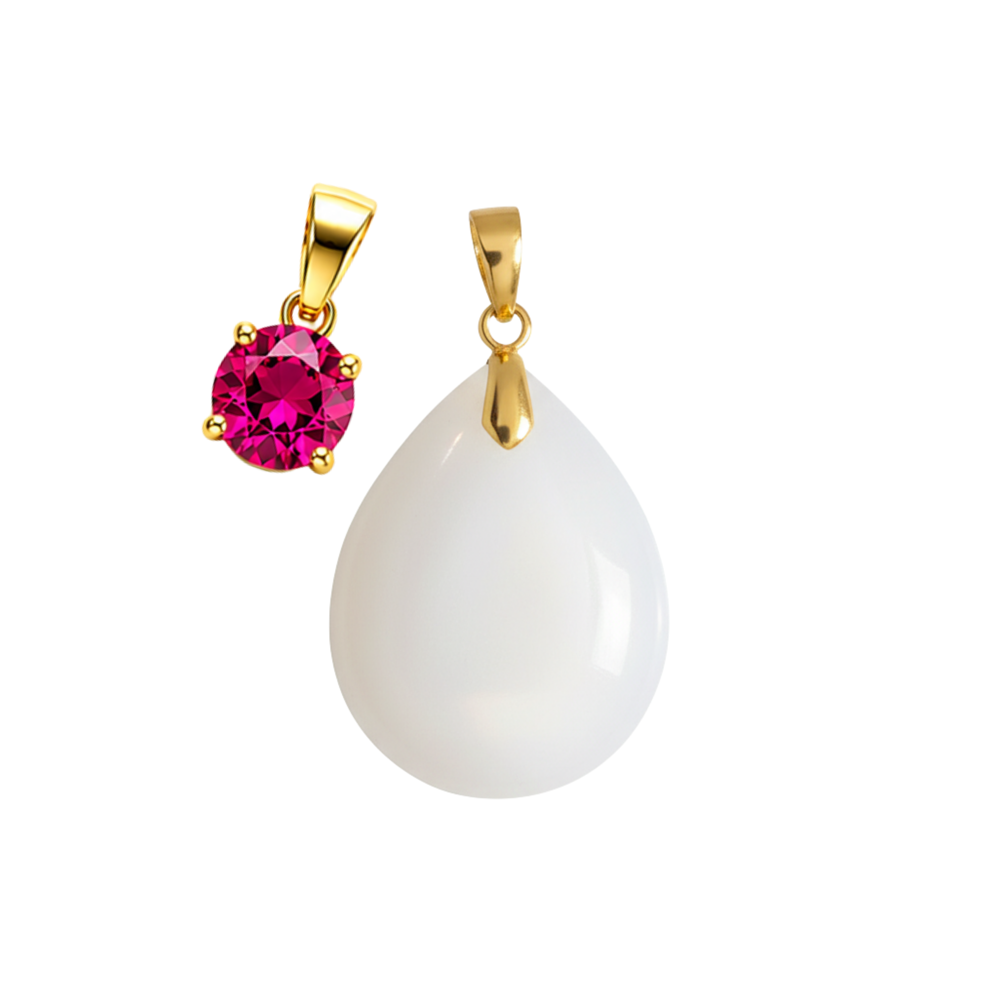 Mini Goutte Rondouillard Supplémentaire avec Pendentif du Mois de Naissance