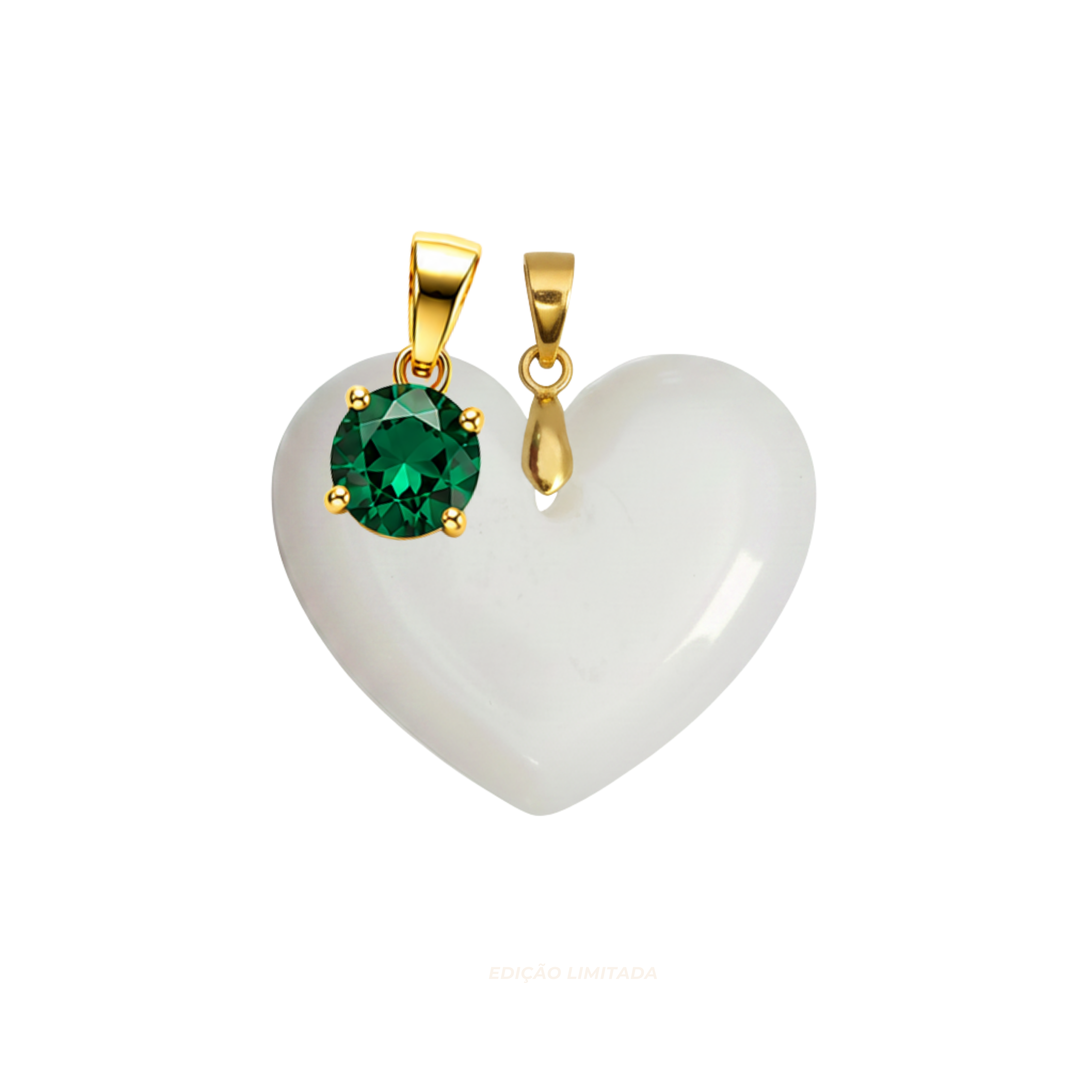 Cœur Rondouillard Supplémentaire avec Pendentif du Mois de Naissance