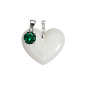 Cœur Rondouillard Supplémentaire avec Pendentif du Mois de Naissance