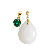 Mini Goutte Rondouillard Supplémentaire avec Pendentif du Mois de Naissance