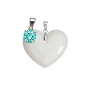 Cœur Rondouillard Supplémentaire avec Pendentif du Mois de Naissance