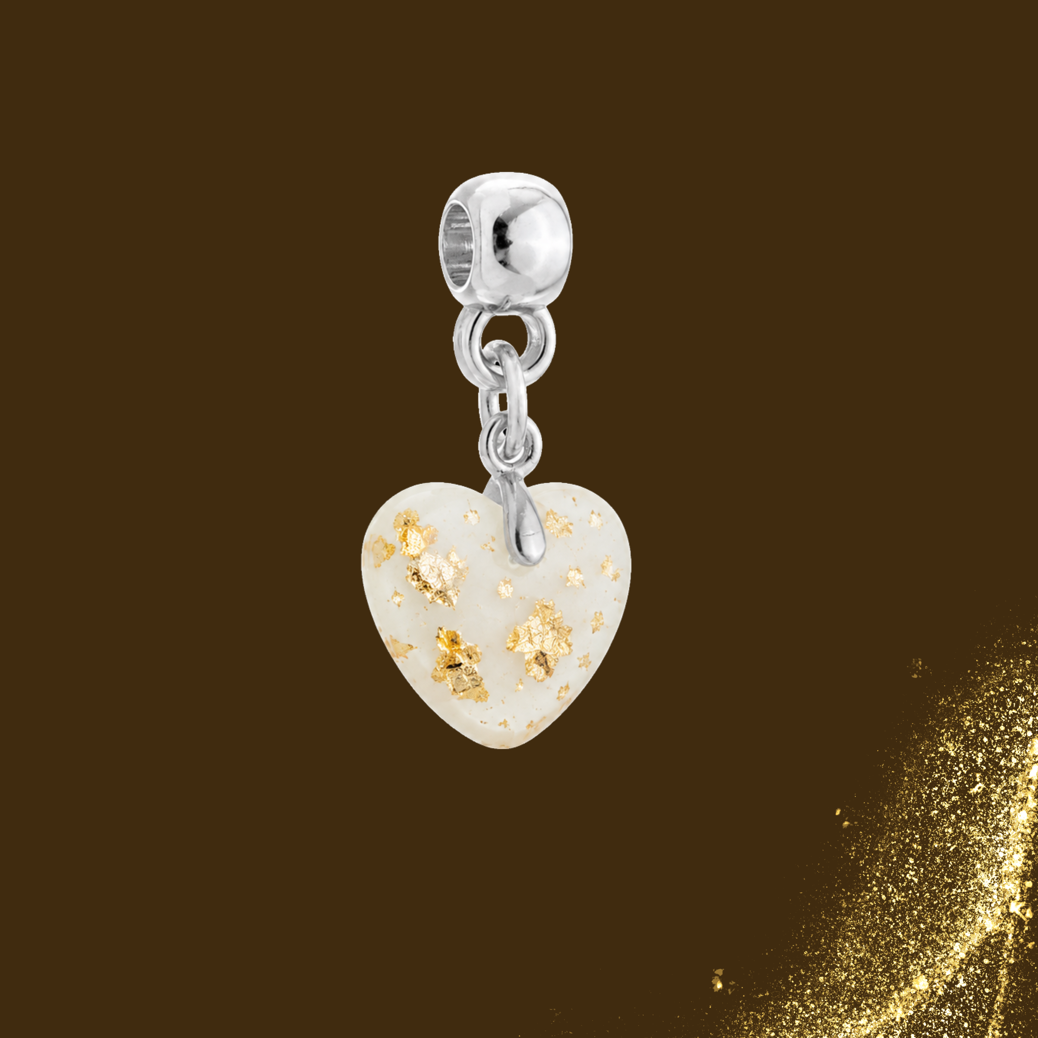 Charm Adicional con Hoja de Oro – Kit no incluido 