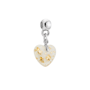 Mini Chubby Heart with Gold Leaf