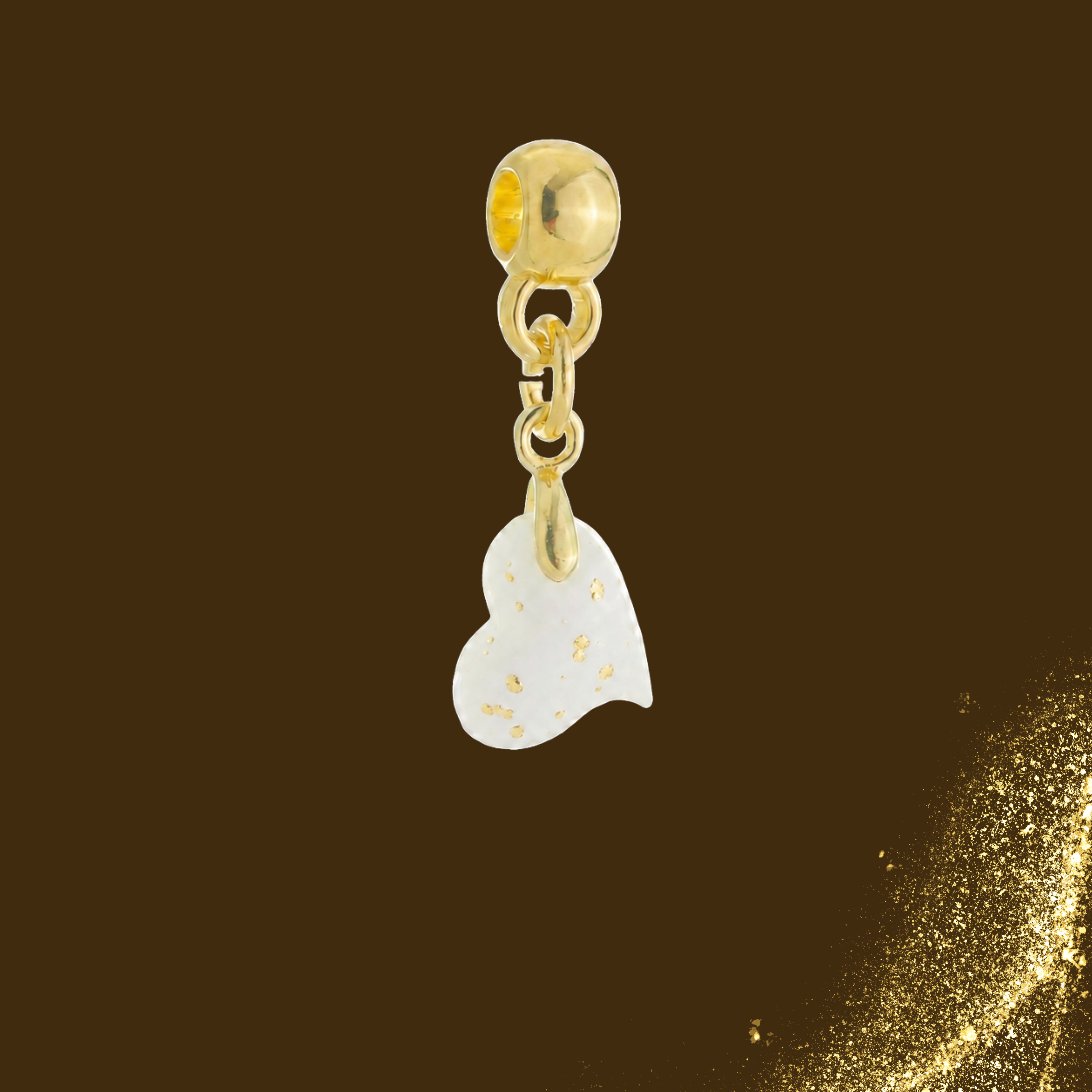 Charm Adicional con Hoja de Oro – Kit no incluido 