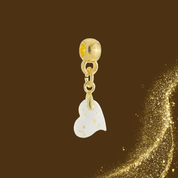Charm Adicional con Hojas Doradas
