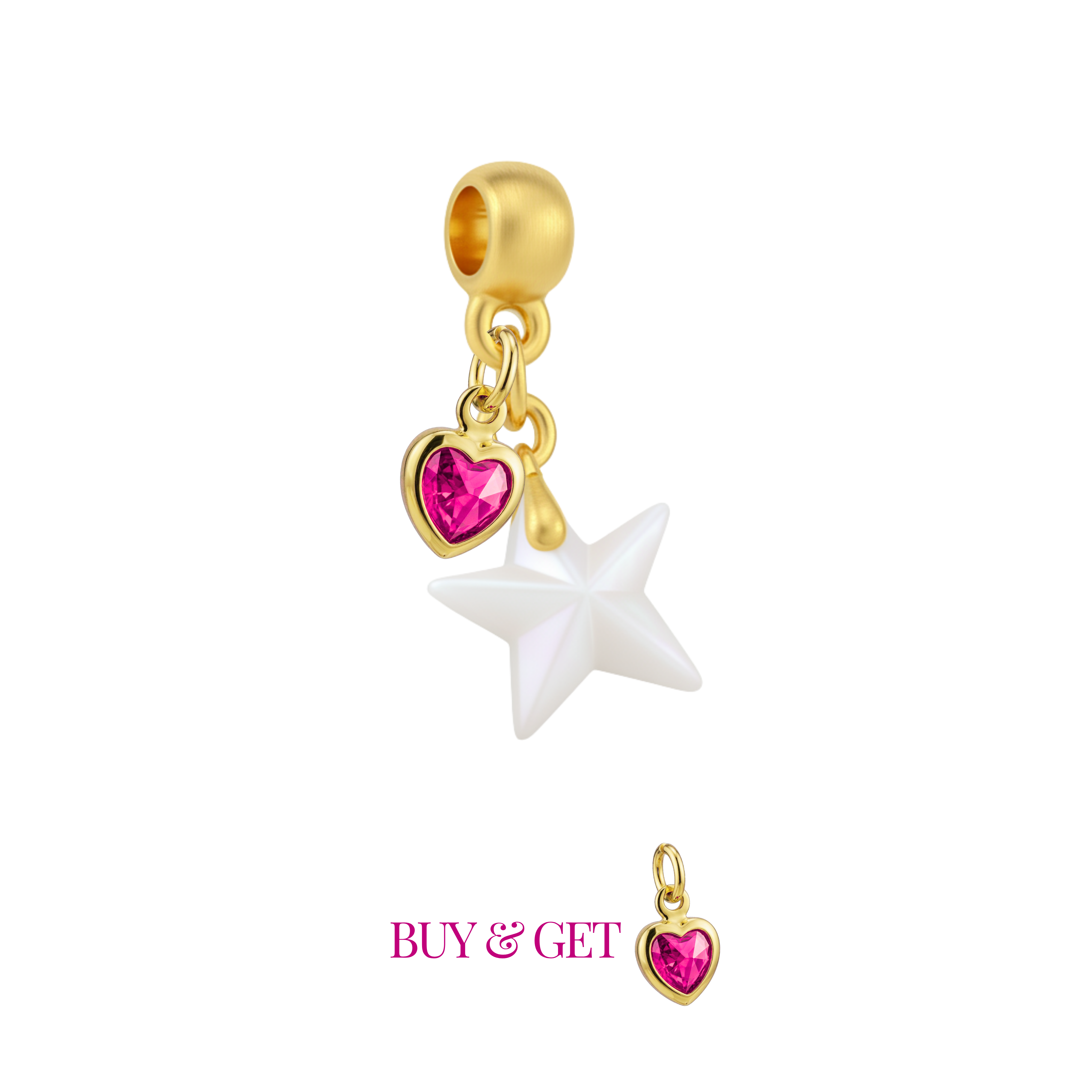 Mini Estrella Corazón de Mamá