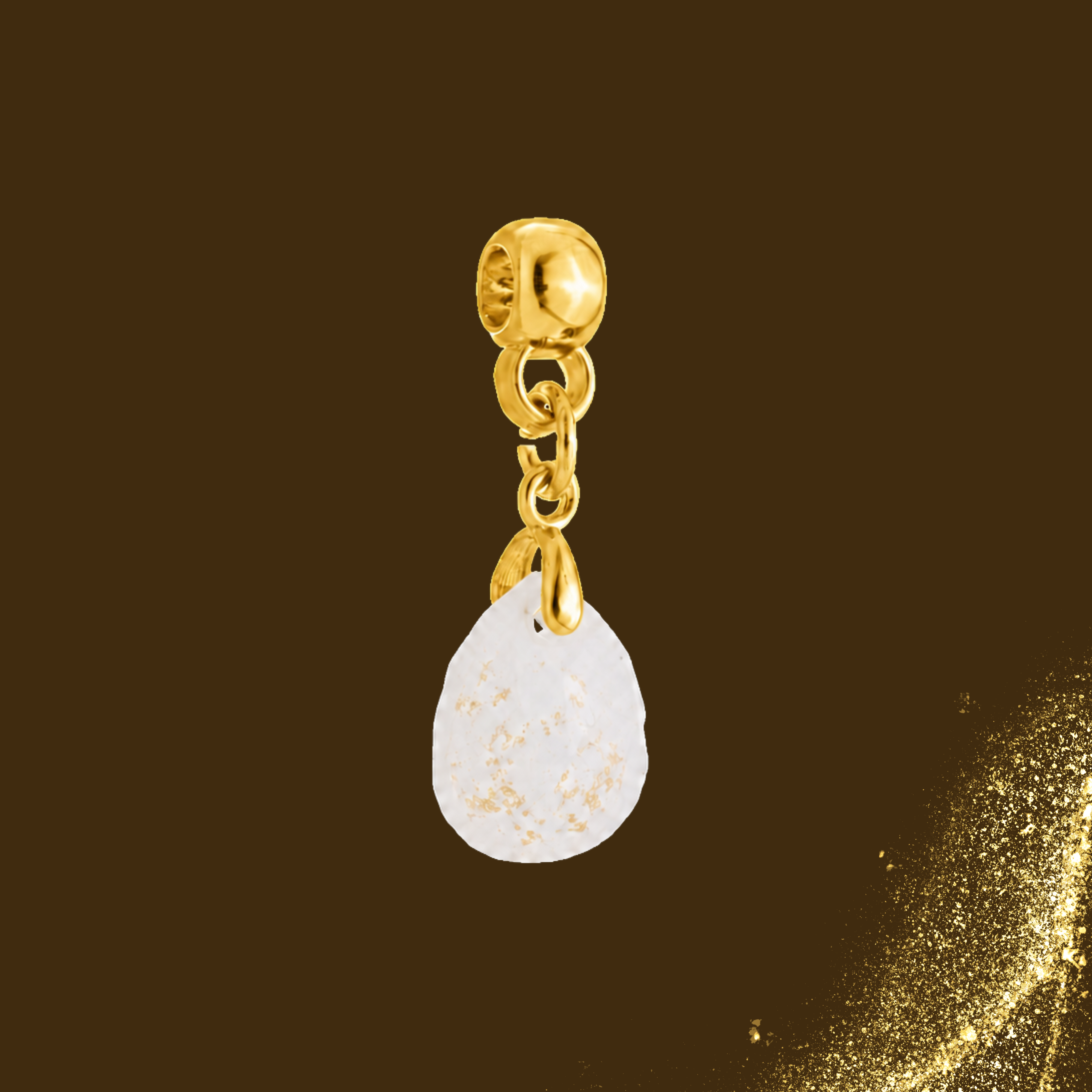 Charm Adicional con Hoja de Oro – Kit no incluido 