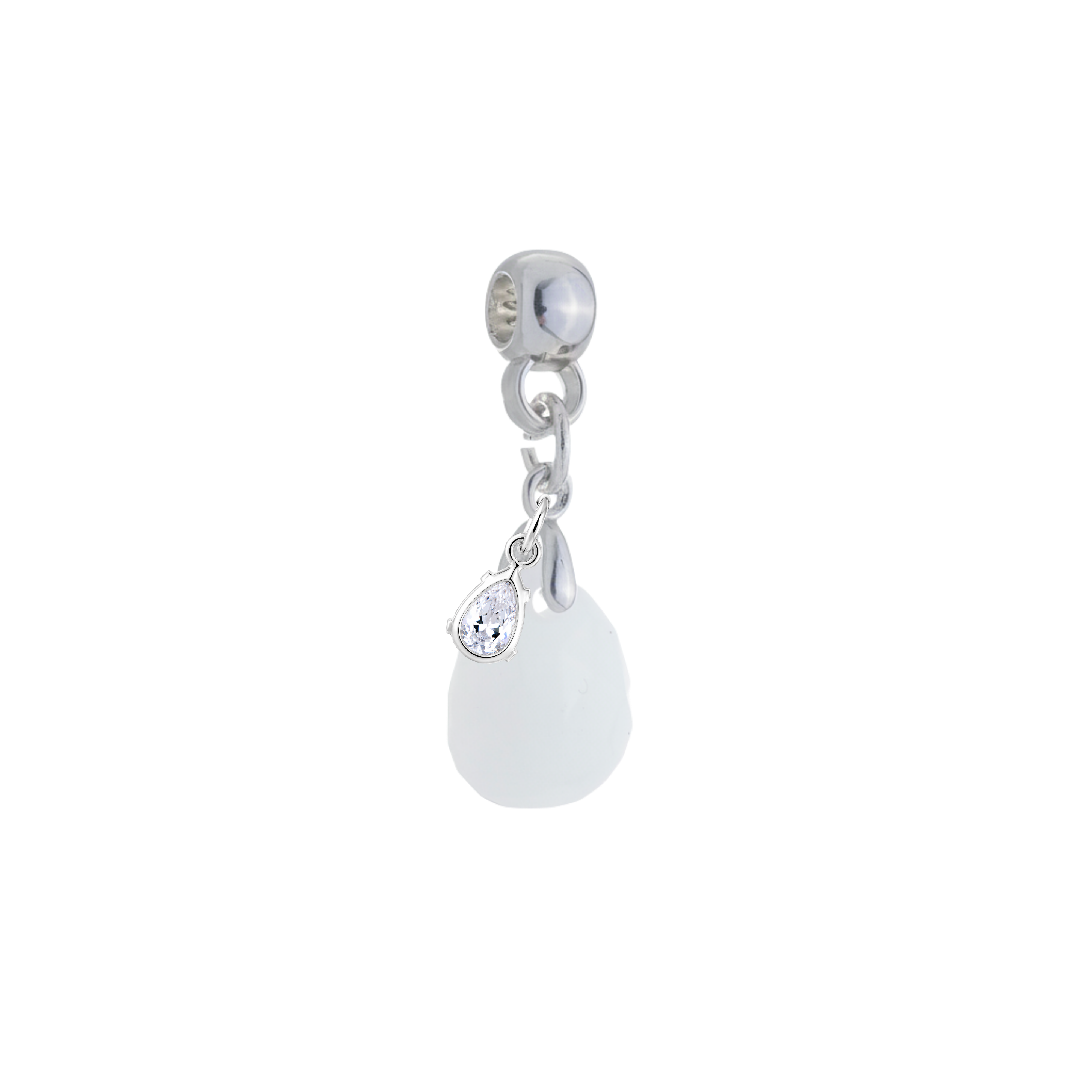 Charm Aggiuntivo con Goccia di Zirconia – Non include il kit