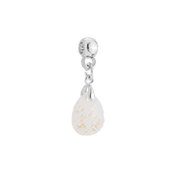 Mini Diamond Drop with Gold Leaf