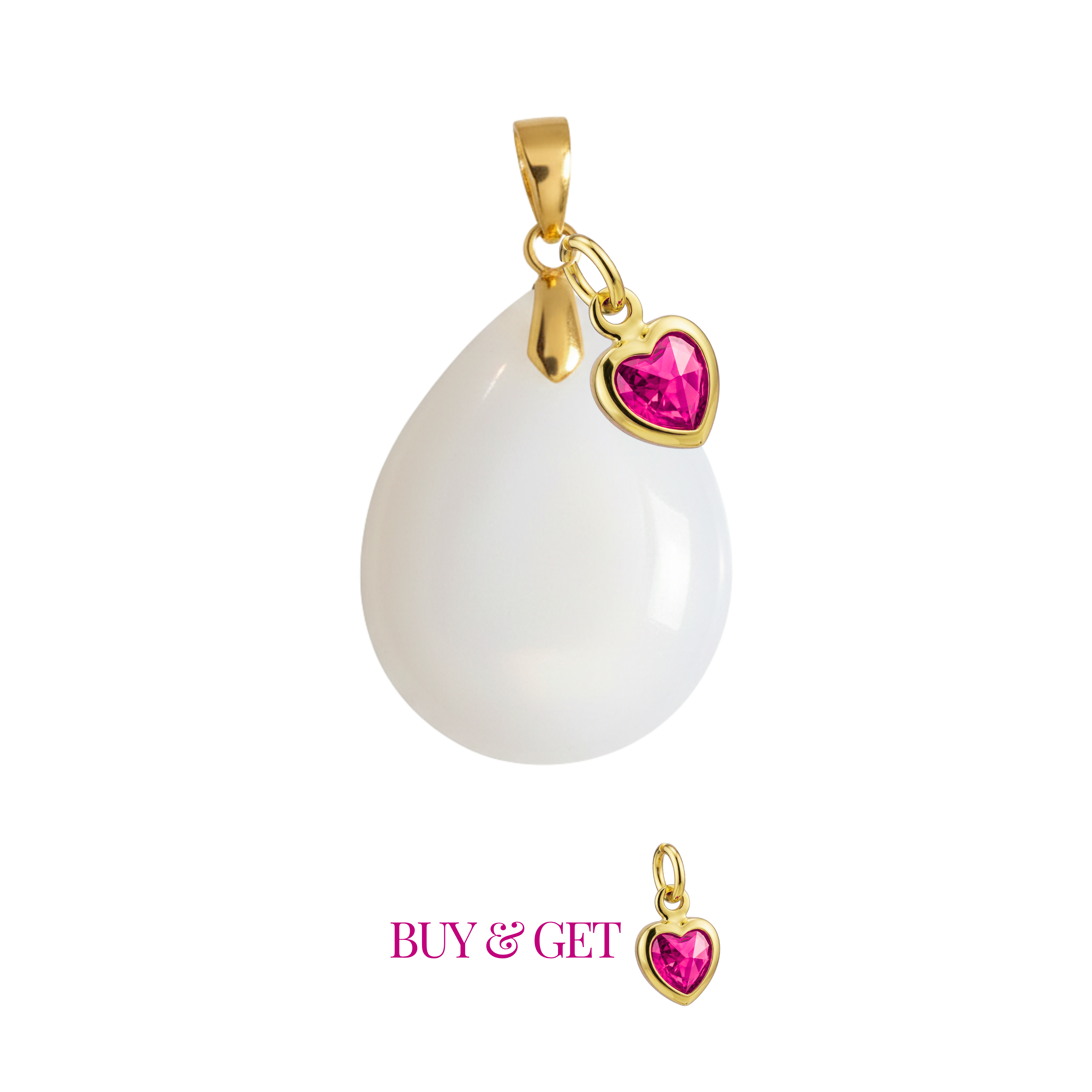 Mini Gota com Coração de Mãe
