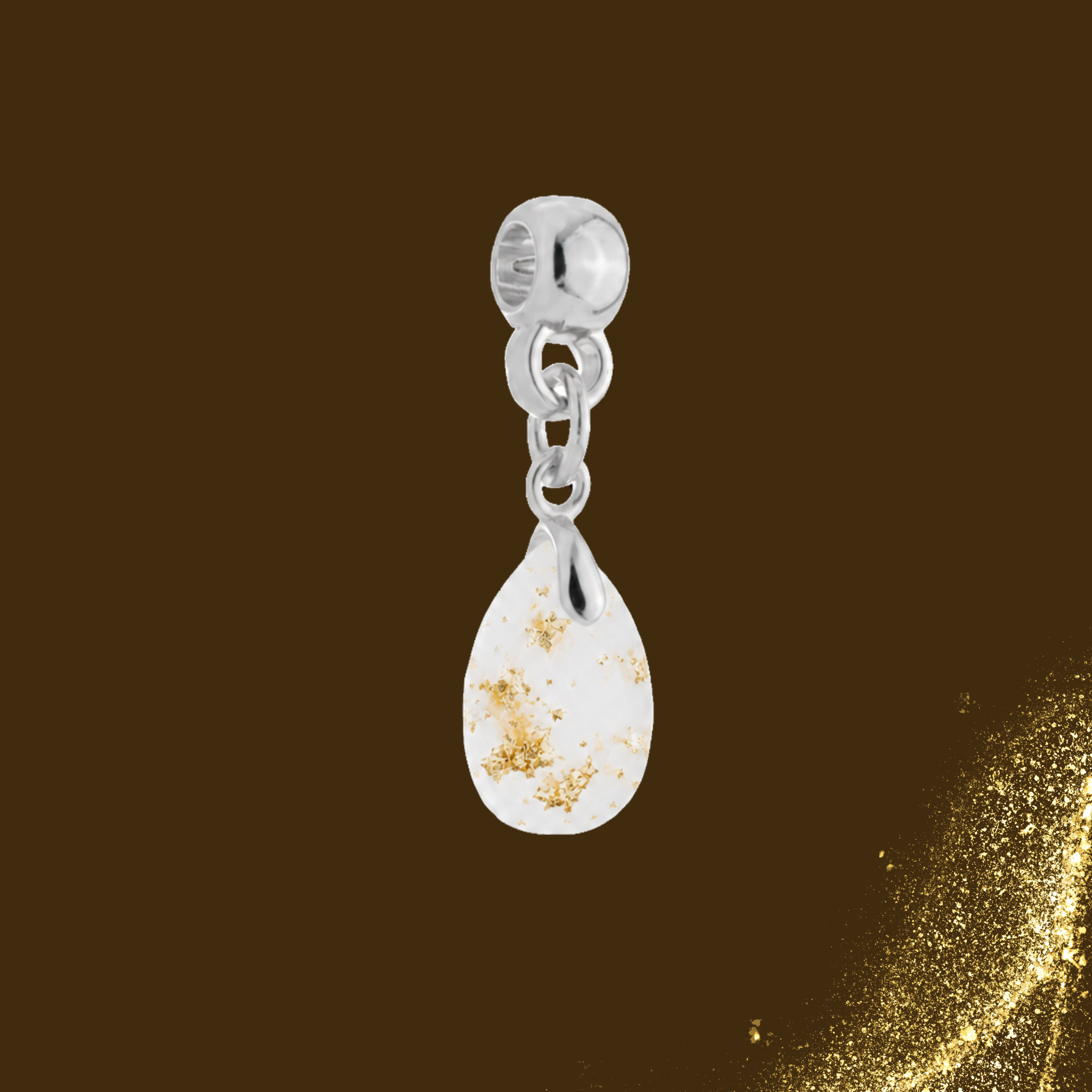Charm Adicional con Hoja de Oro – Kit no incluido 