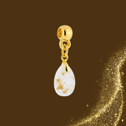 Charm Adicional con Hojas Doradas