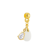 Mini Gota con Gota de Circonita