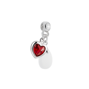 Mini Goutte avec Cœur Rubis