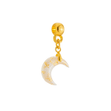 Mini Moon with Gold Leaf