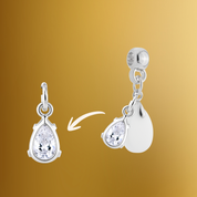 Berloque Adicional com Gota Zircônia