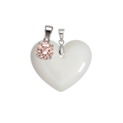 Cœur Rondouillard Supplémentaire avec Pendentif du Mois de Naissance