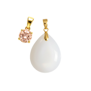 Mini Goutte Rondouillard Supplémentaire avec Pendentif du Mois de Naissance
