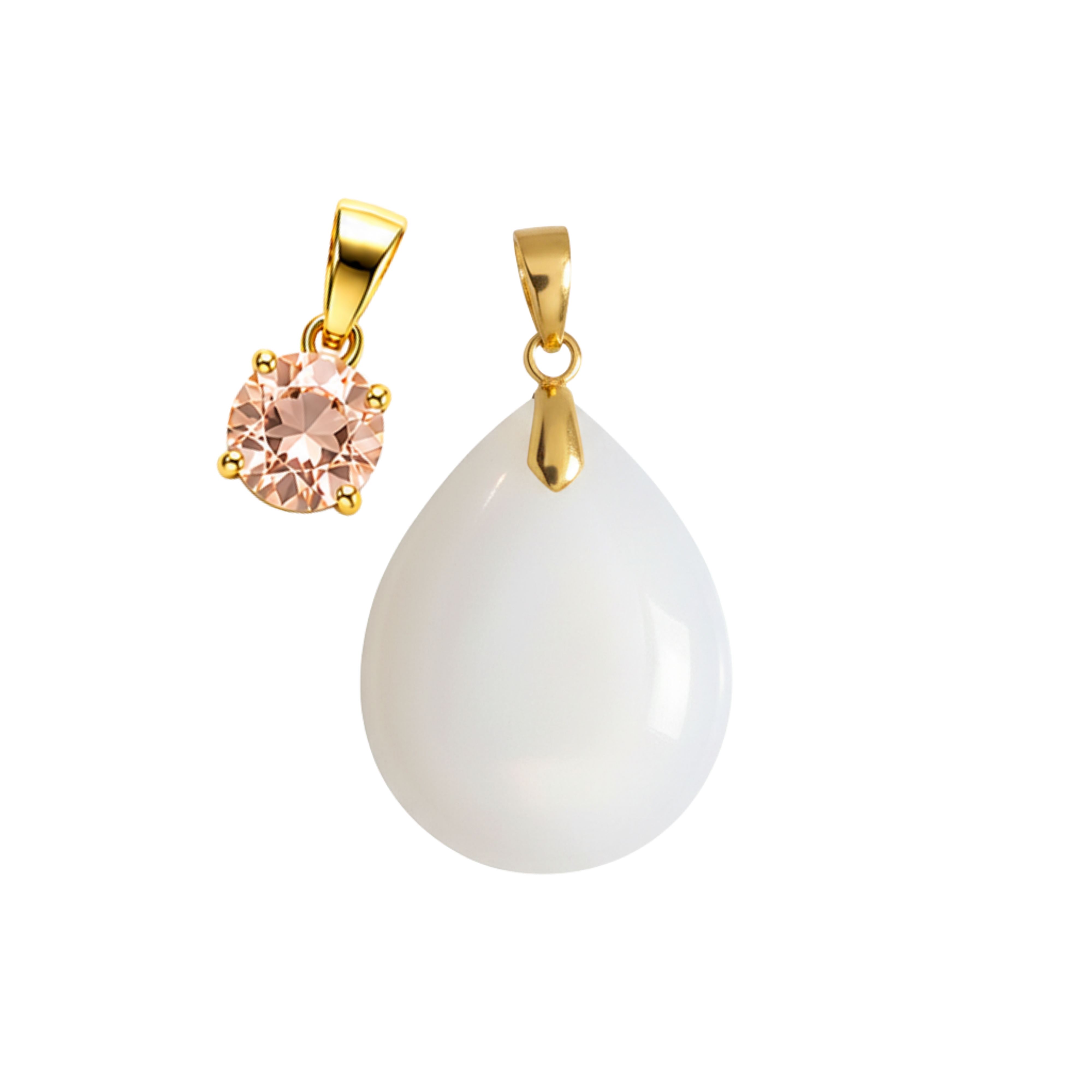 Mini Goutte Rondouillard Supplémentaire avec Pendentif du Mois de Naissance