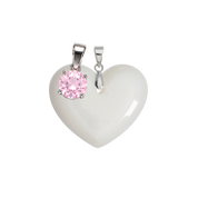 Cœur Rondouillard Supplémentaire avec Pendentif du Mois de Naissance