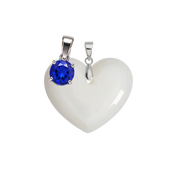 Cœur Rondouillard Supplémentaire avec Pendentif du Mois de Naissance