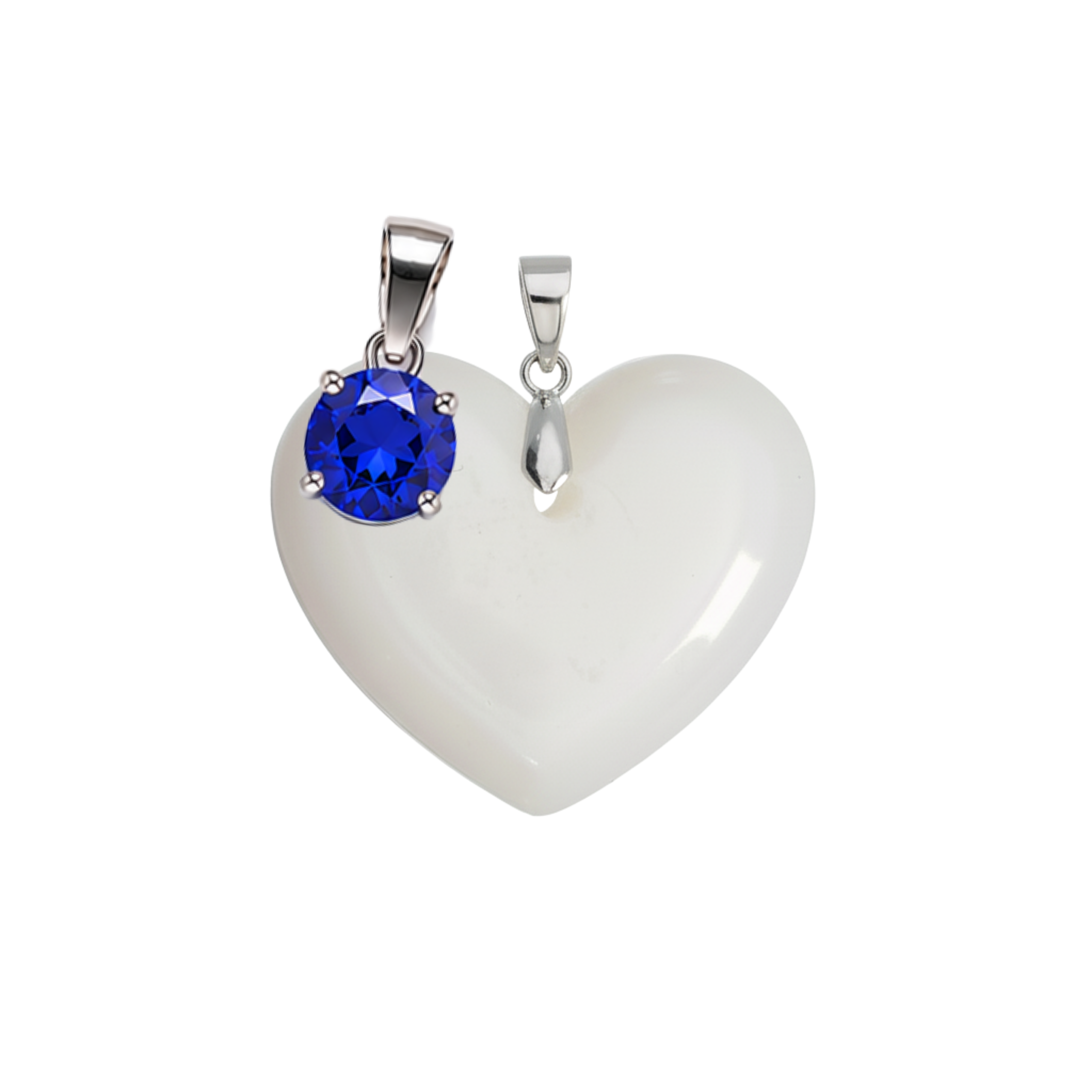 Cœur Rondouillard Supplémentaire avec Pendentif du Mois de Naissance