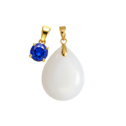 Mini Goutte Rondouillard Supplémentaire avec Pendentif du Mois de Naissance